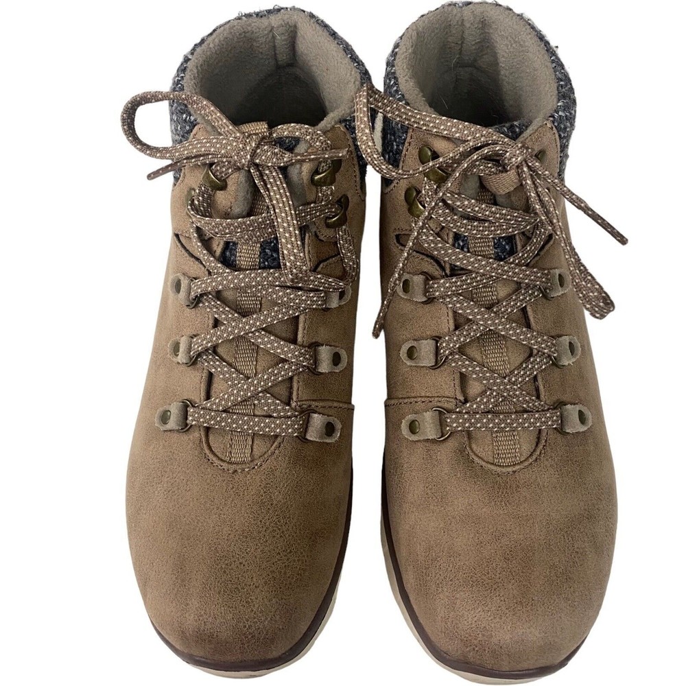 Sketchers Synery Pretty Hiker Hiking Boots sneakers Beige Water resistant